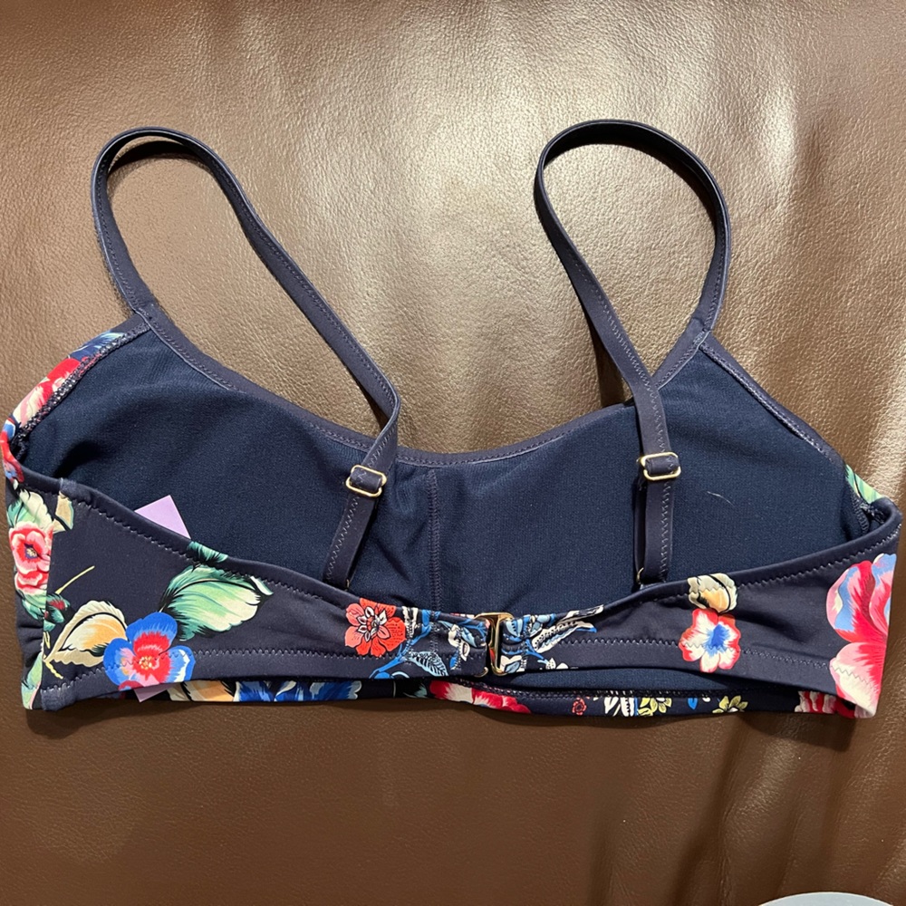 NEW without tags JOHNNY WAS floral maya bandeau top in M - Picture 3 of 6